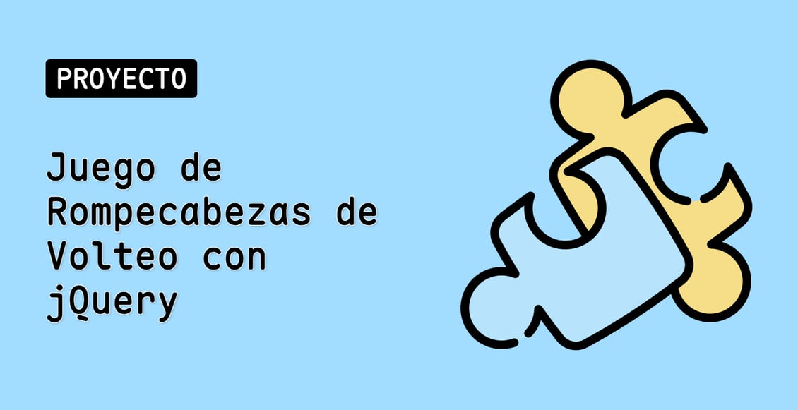 Juego de Rompecabezas de Volteo con jQuery