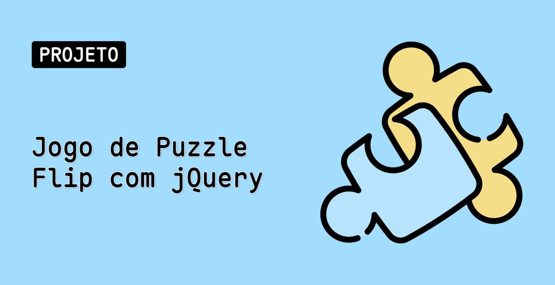 Jogo de Puzzle Flip com jQuery