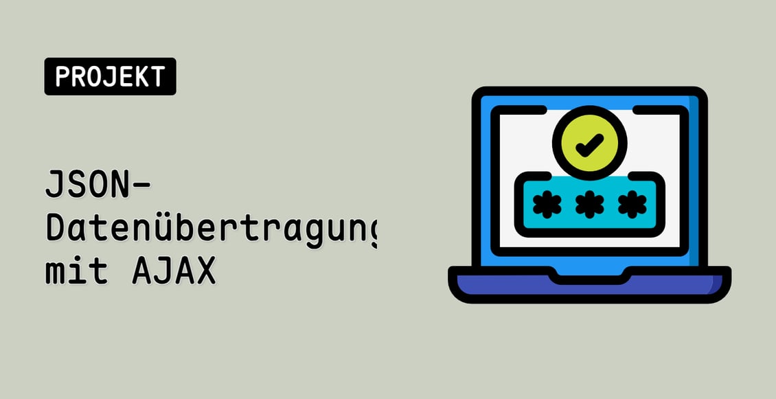 JSON-Datenübertragung mit AJAX