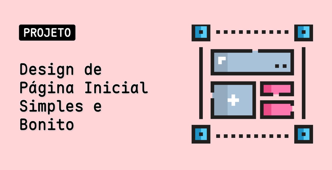 Design de Página Inicial Simples e Bonito