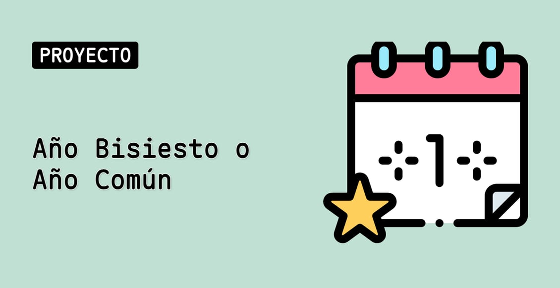 Año Bisiesto o Año Común