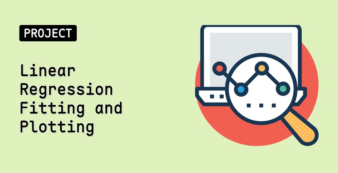 Linear Regression Fitting and Plotting
