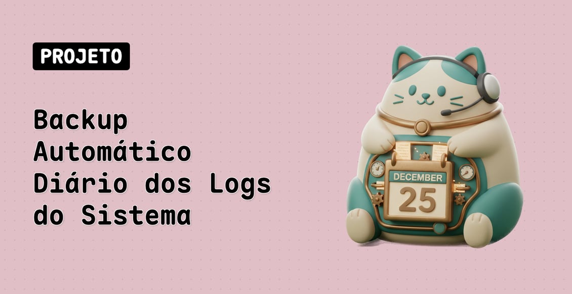 Backup Automático Diário dos Logs do Sistema