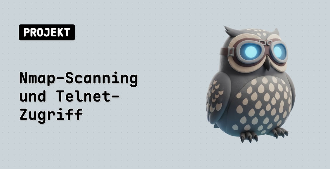 Nmap-Scanning und Telnet-Zugriff