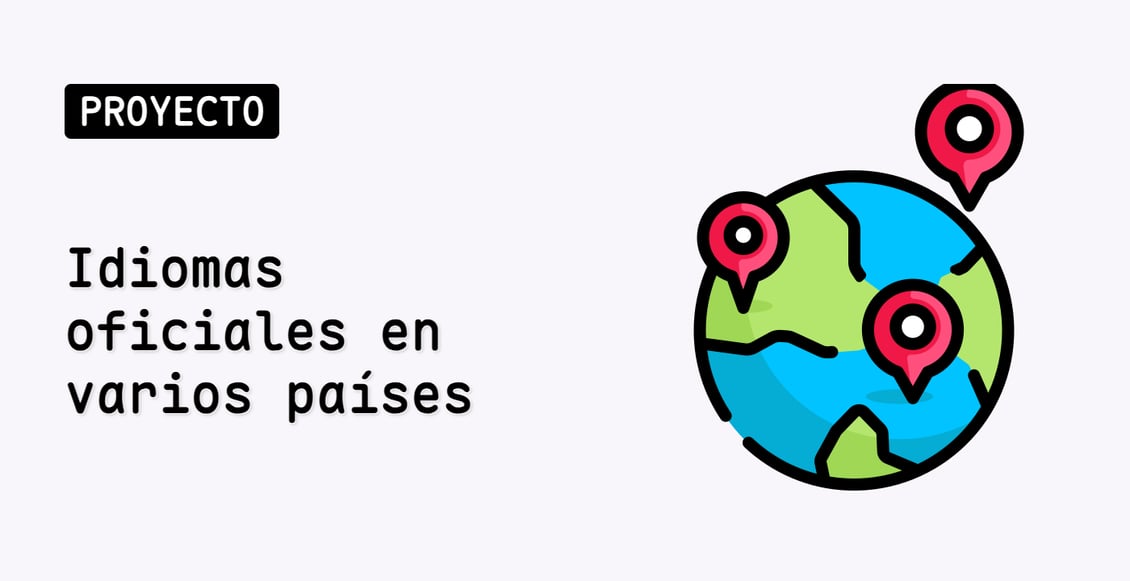 Idiomas oficiales en varios países