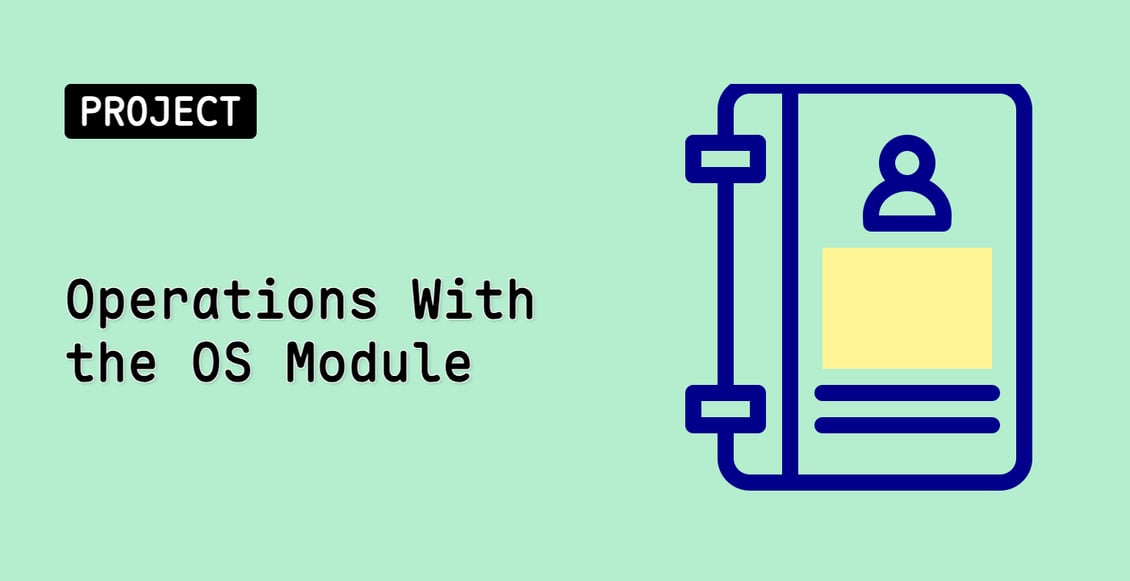 Operations With the OS Module