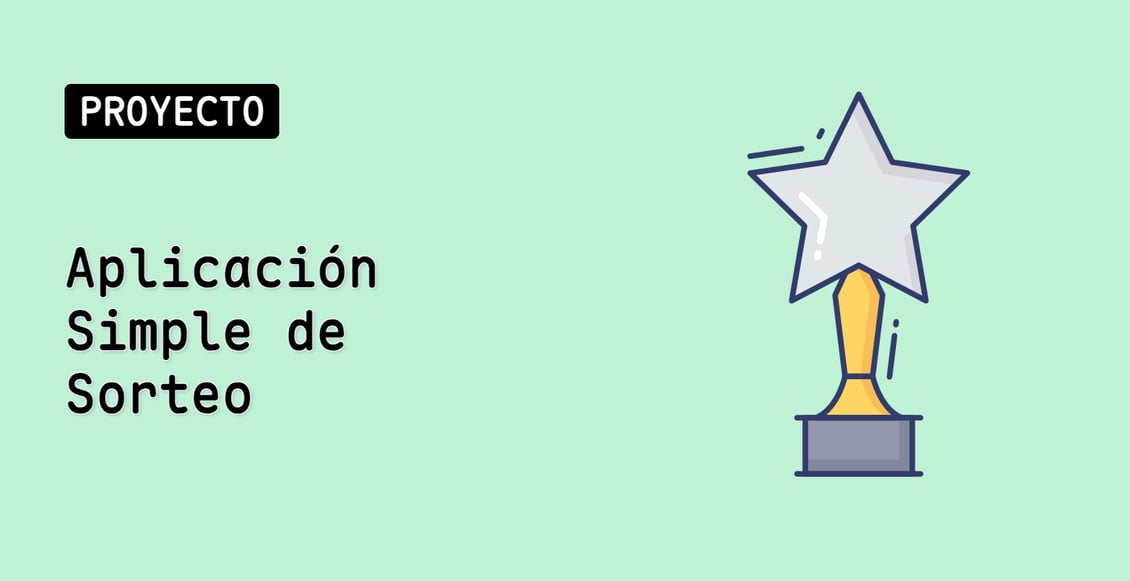 Aplicación Simple de Sorteo