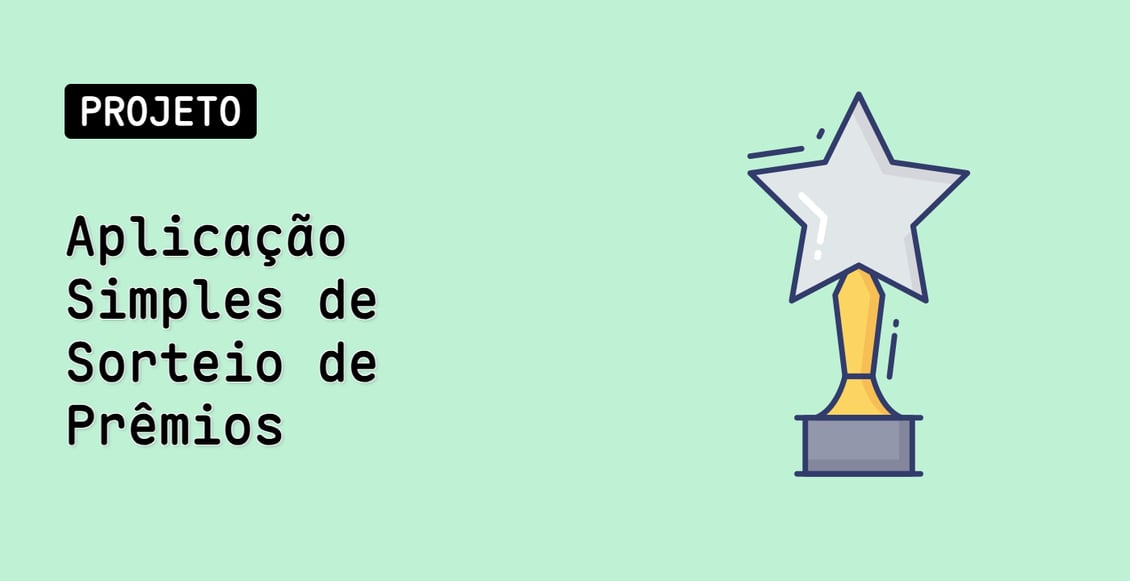 Aplicação Simples de Sorteio de Prêmios