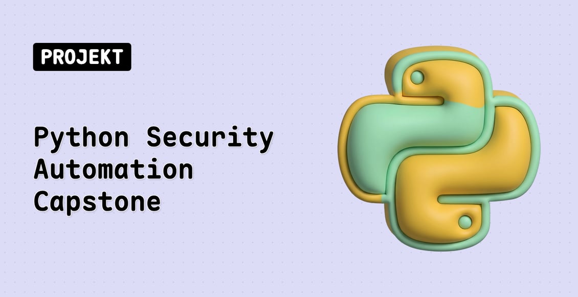 Python Security Automation Capstone