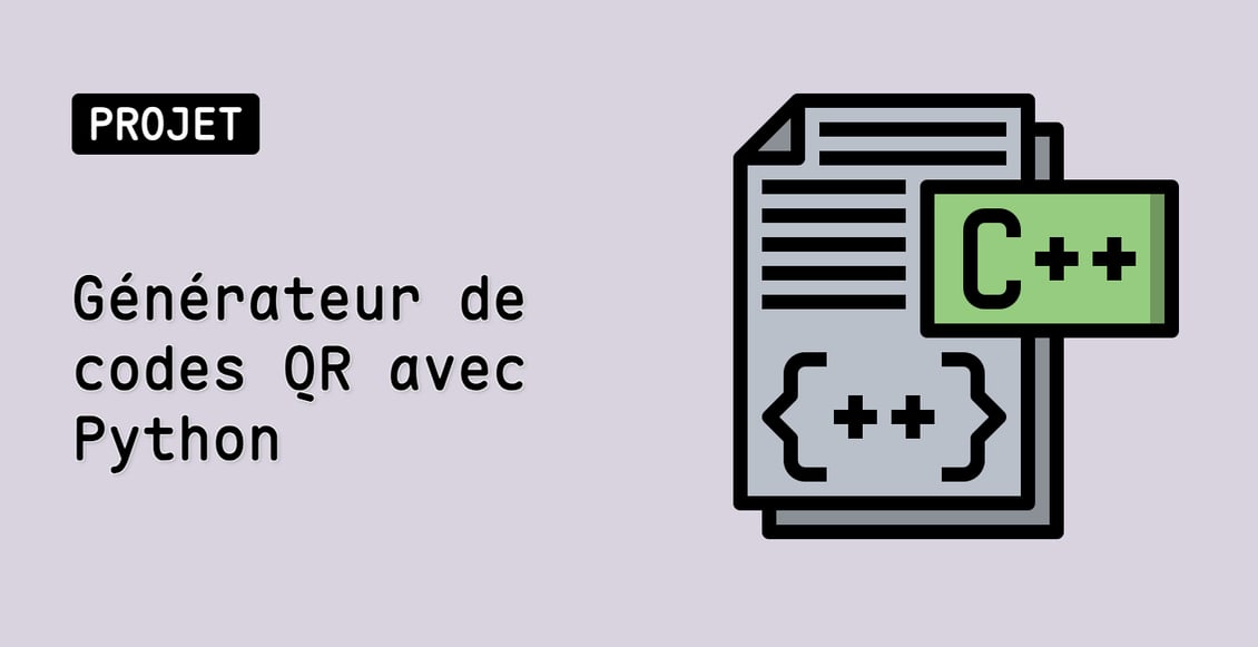 Générateur de codes QR avec Python