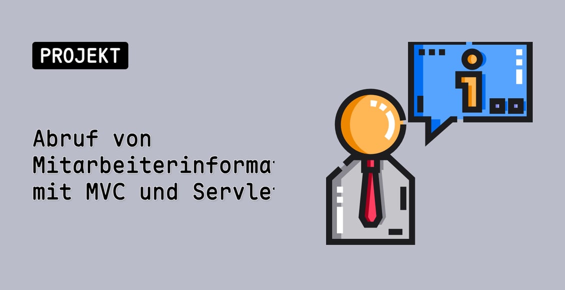 Abruf von Mitarbeiterinformationen mit MVC und Servlet