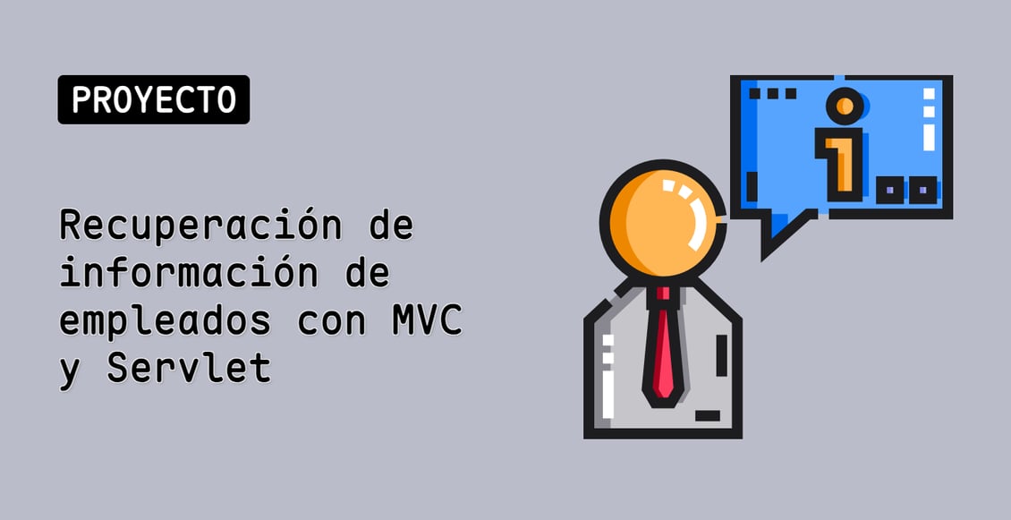 Recuperación de información de empleados con MVC y Servlet