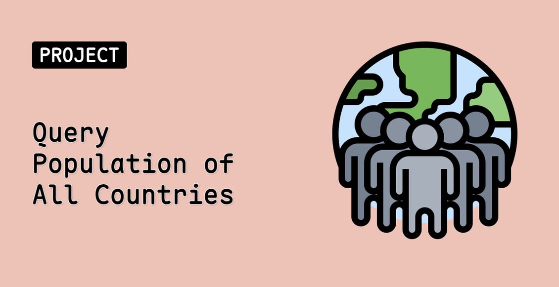 Query Population of All Countries