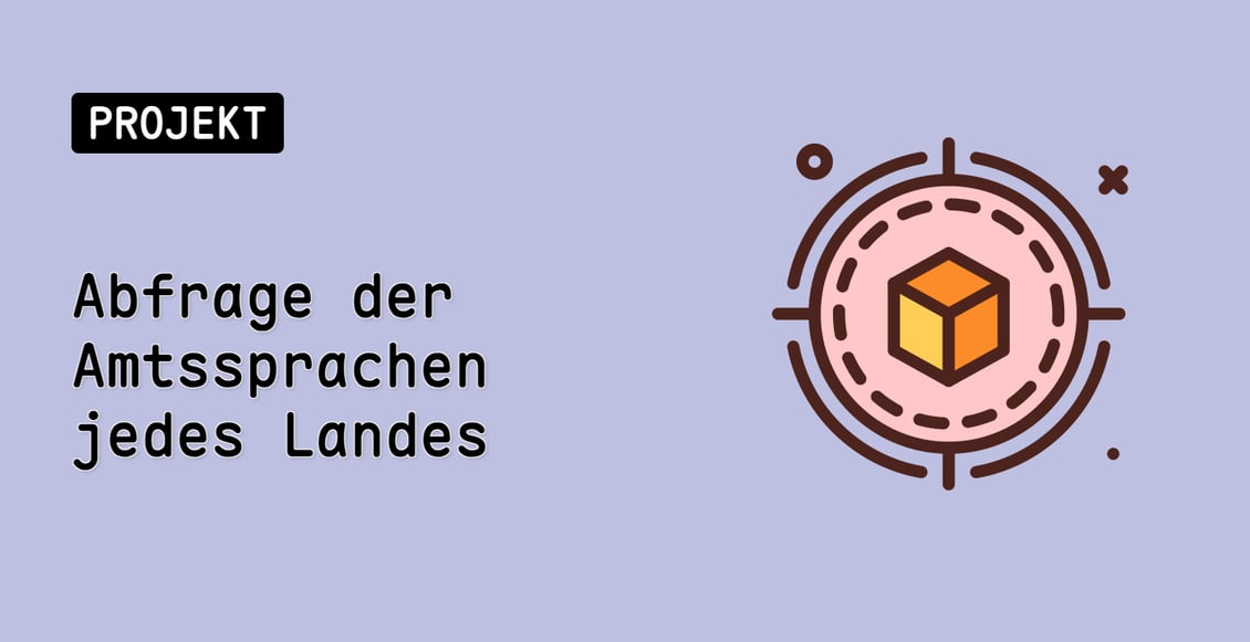 Abfrage der Amtssprachen jedes Landes