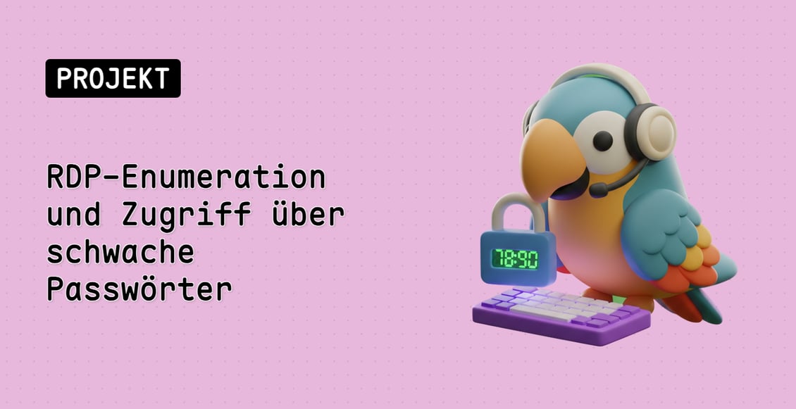 RDP-Enumeration und Zugriff über schwache Passwörter
