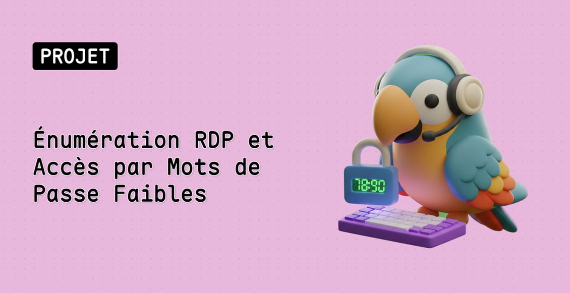 Énumération RDP et Accès par Mots de Passe Faibles