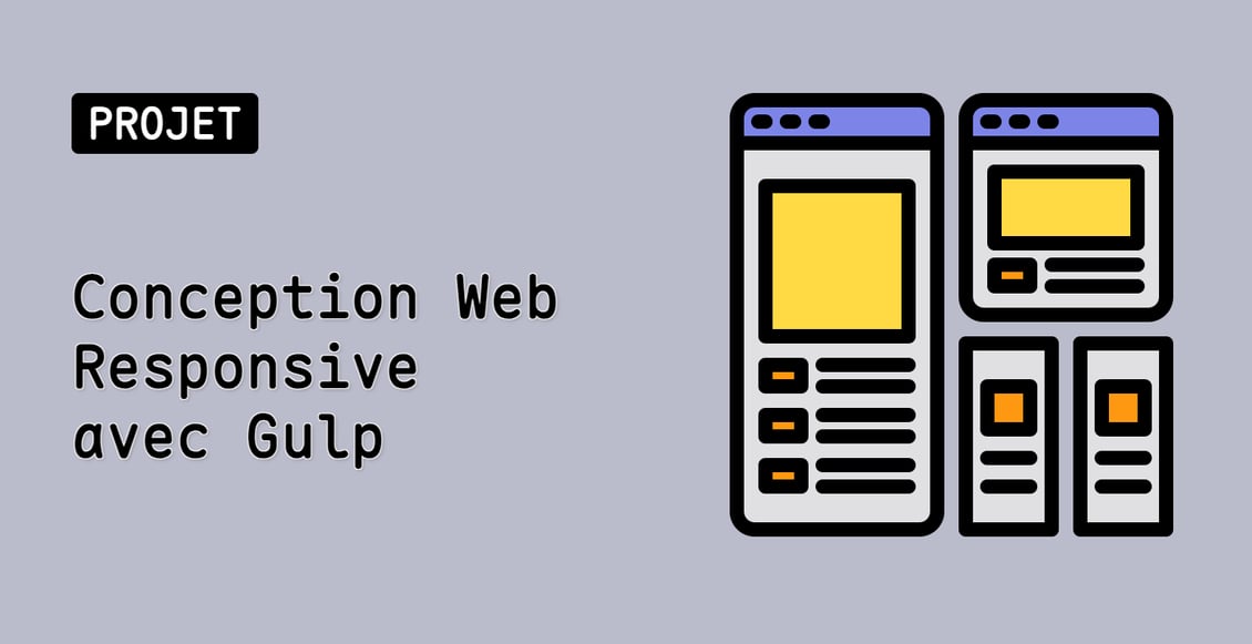 Conception Web Responsive avec Gulp
