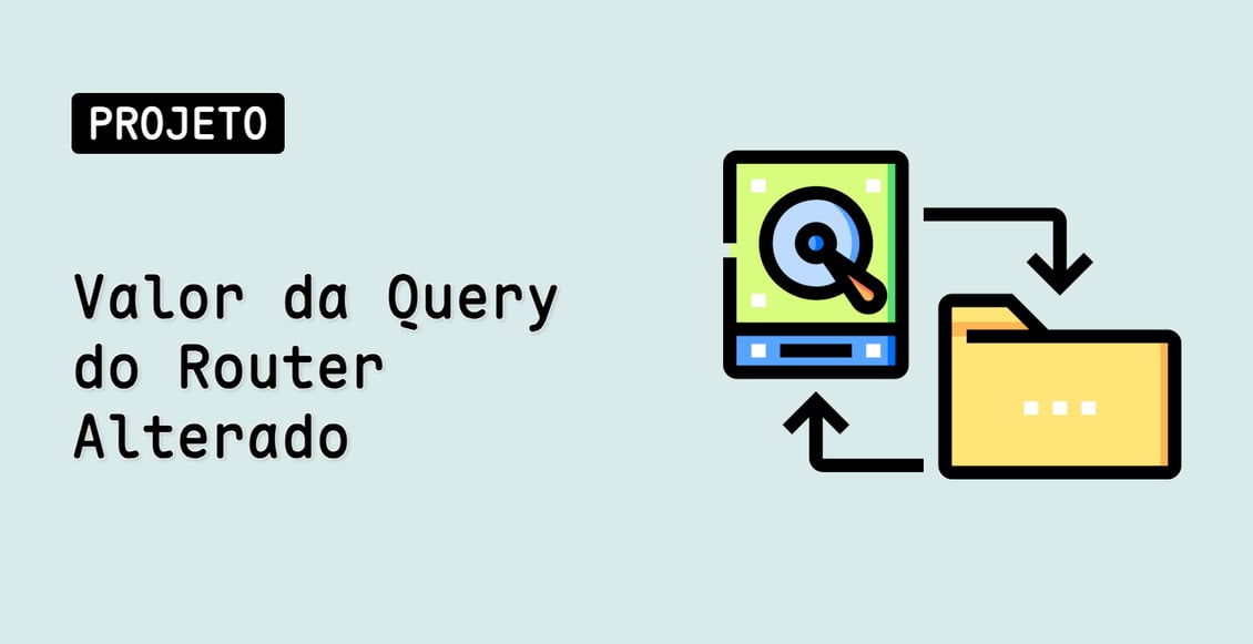 Valor da Query do Router Alterado