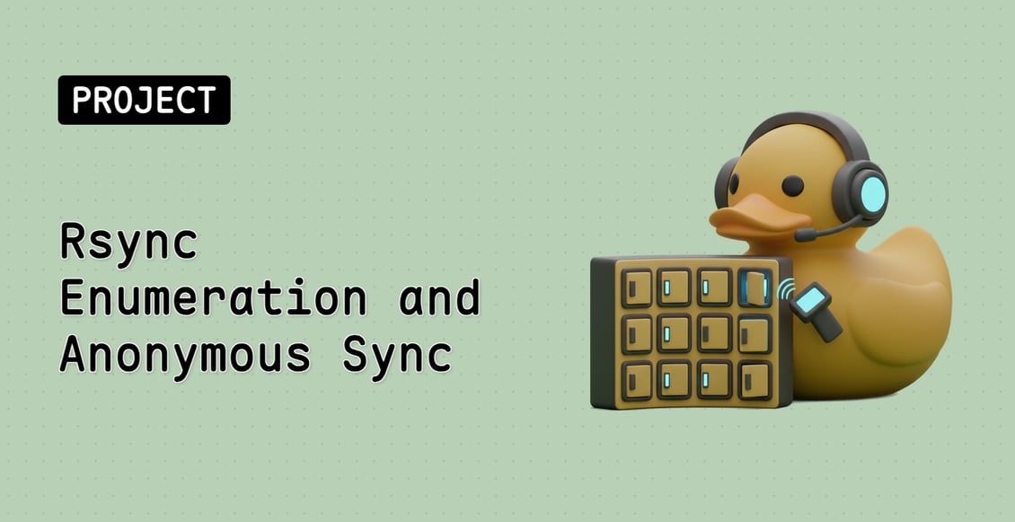 Rsync Enumeration and Anonymous Sync