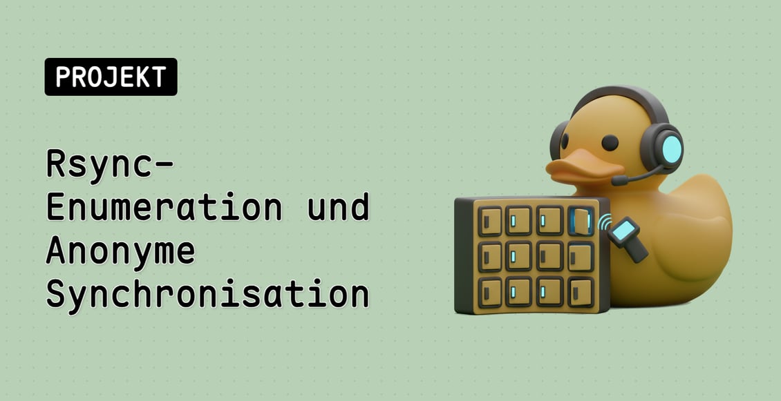 Rsync-Enumeration und Anonyme Synchronisation