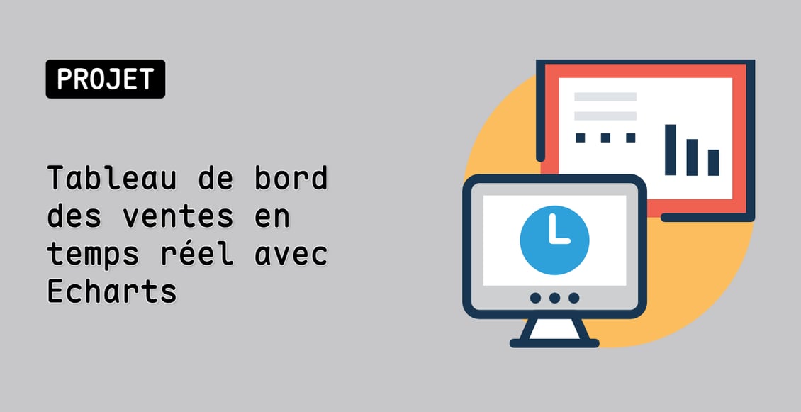 Tableau de bord des ventes en temps réel avec Echarts