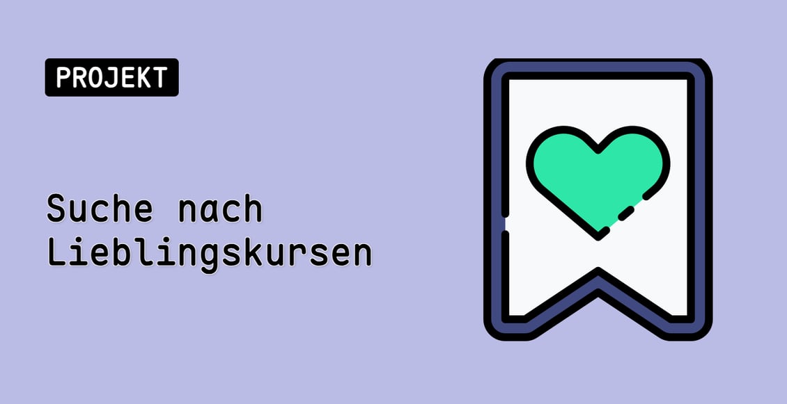 Suche nach Lieblingskursen