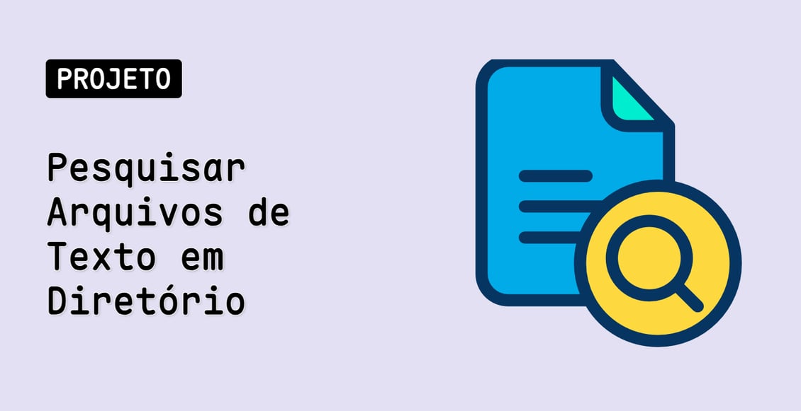 Pesquisar Arquivos de Texto em Diretório