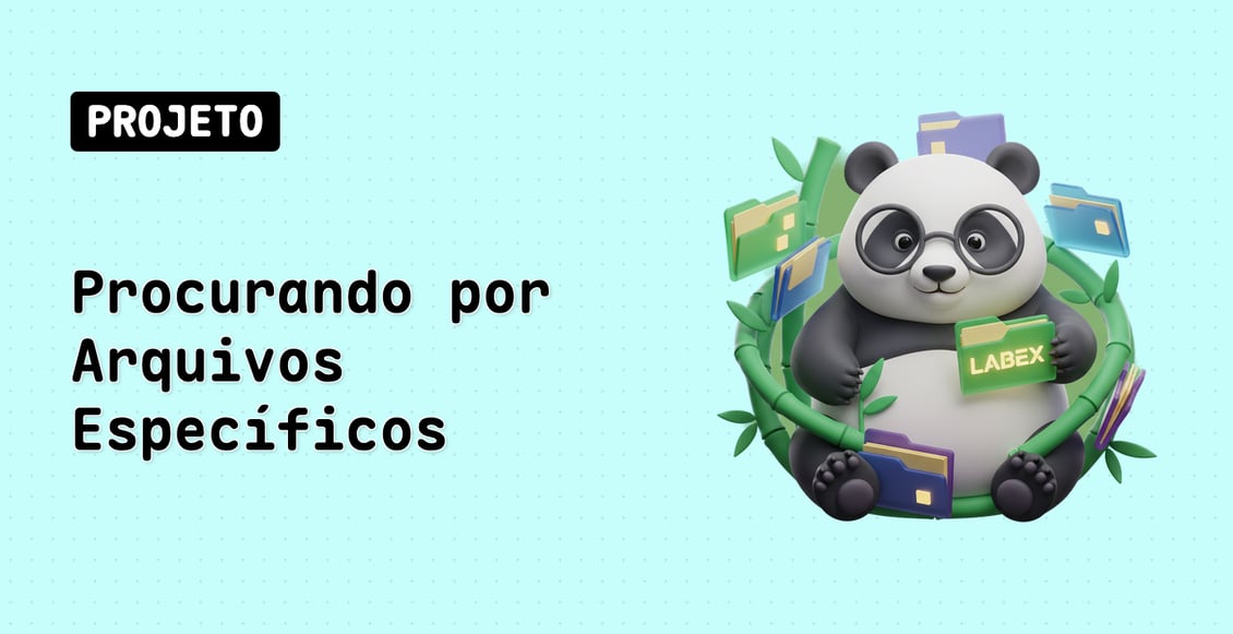 Procurando por Arquivos Específicos