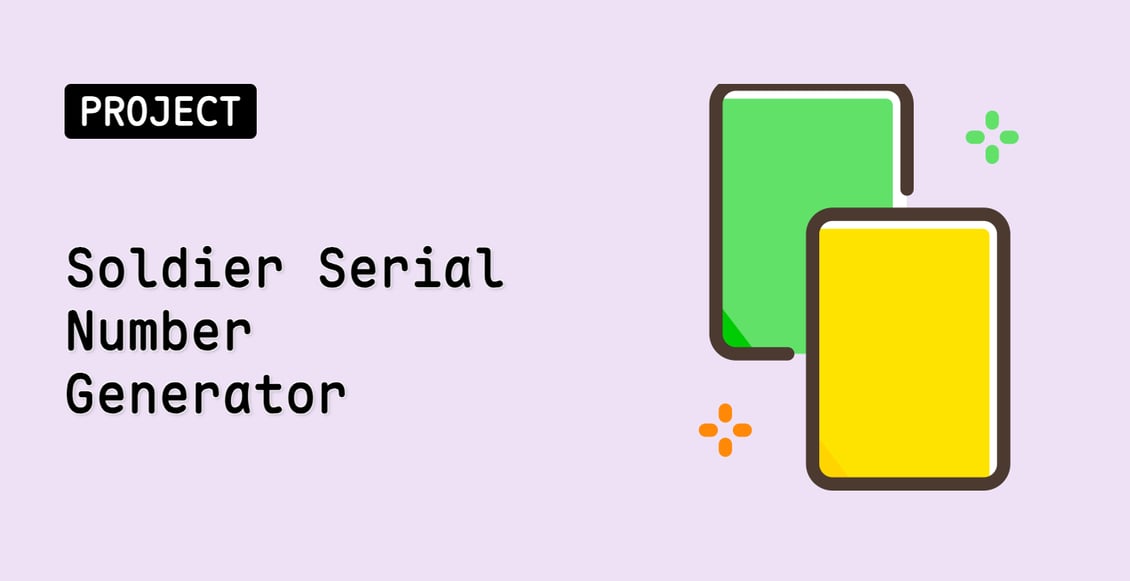 Soldier Serial Number Generator