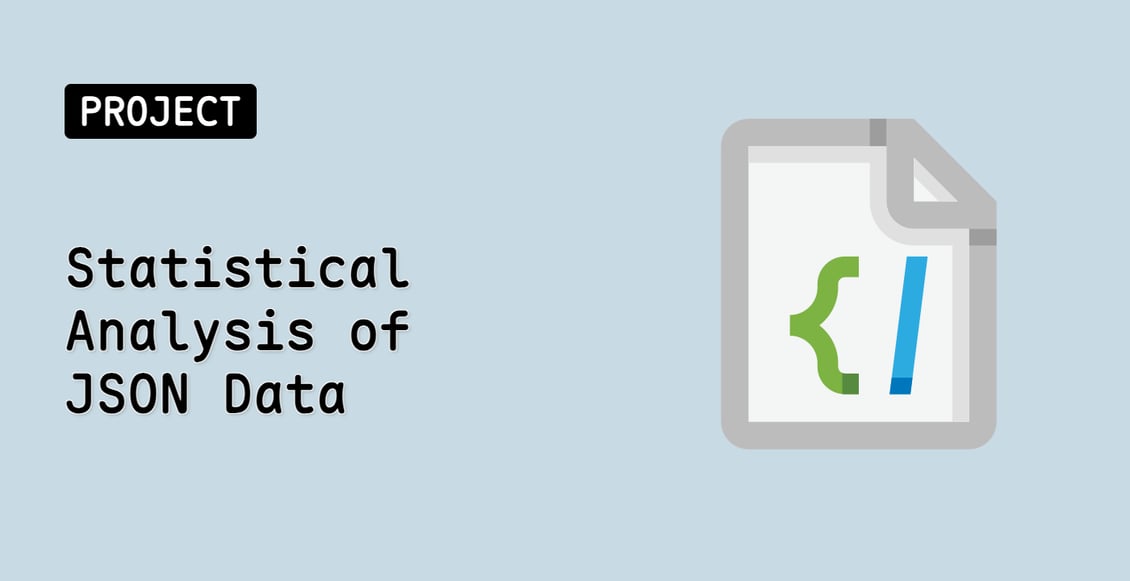 Statistical Analysis of JSON Data