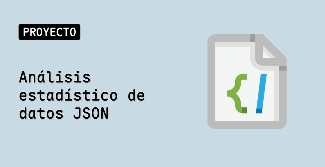 Análisis estadístico de datos JSON