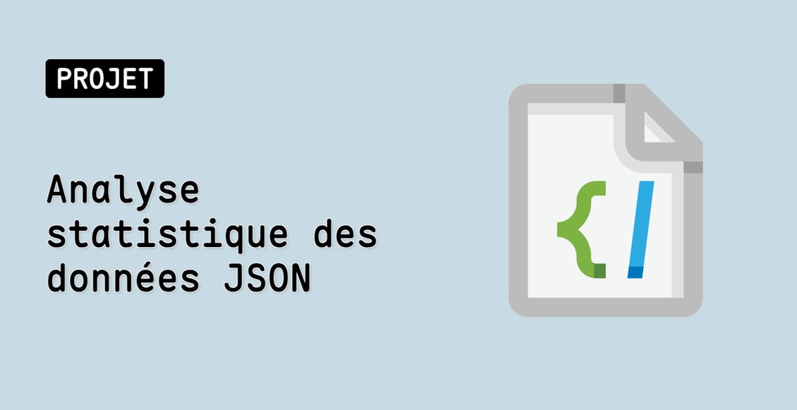 Analyse statistique des données JSON