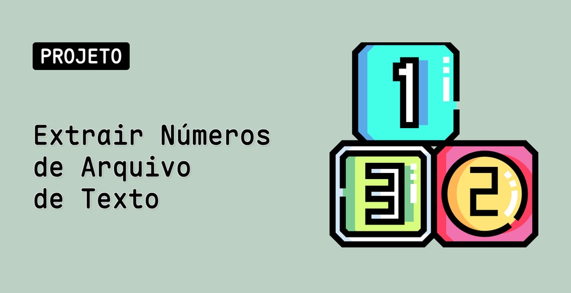 Extrair Números de Arquivo de Texto