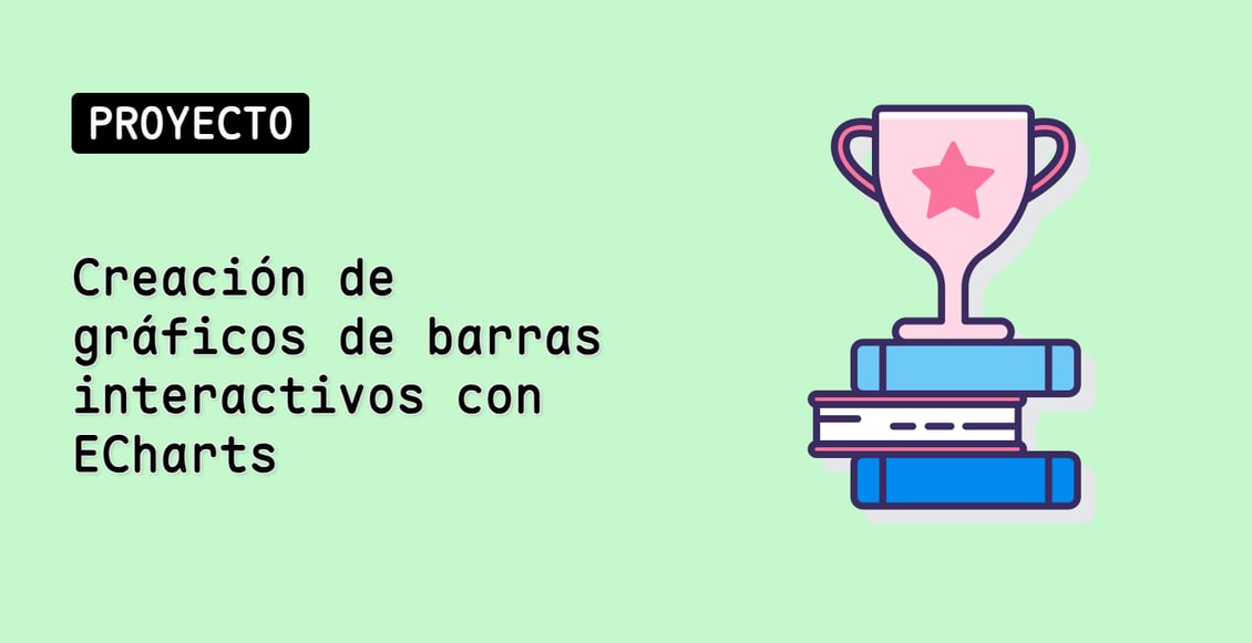 Creación de gráficos de barras interactivos con ECharts