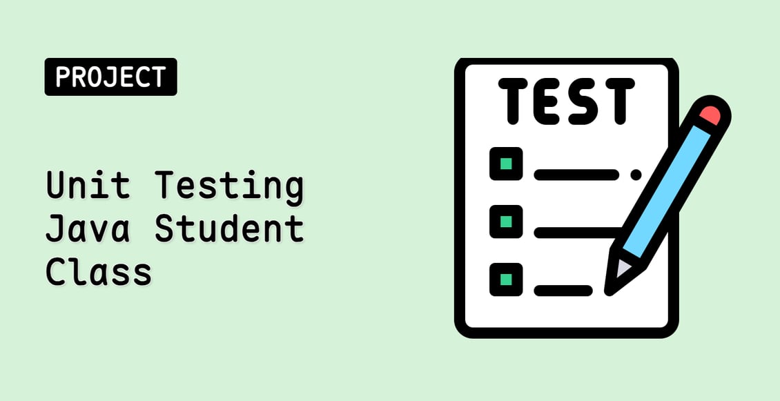 Unit Testing Java Student Class