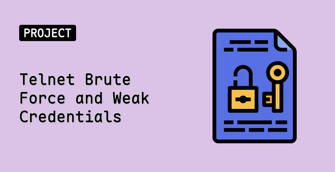 Telnet Brute Force and Weak Credentials