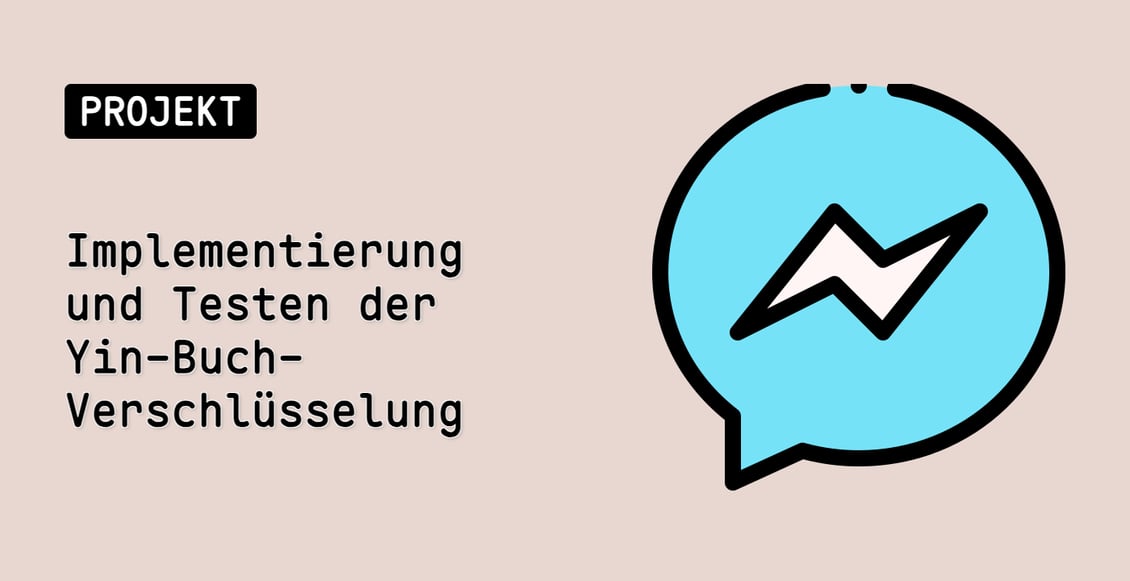 Implementierung und Testen der Yin-Buch-Verschlüsselung