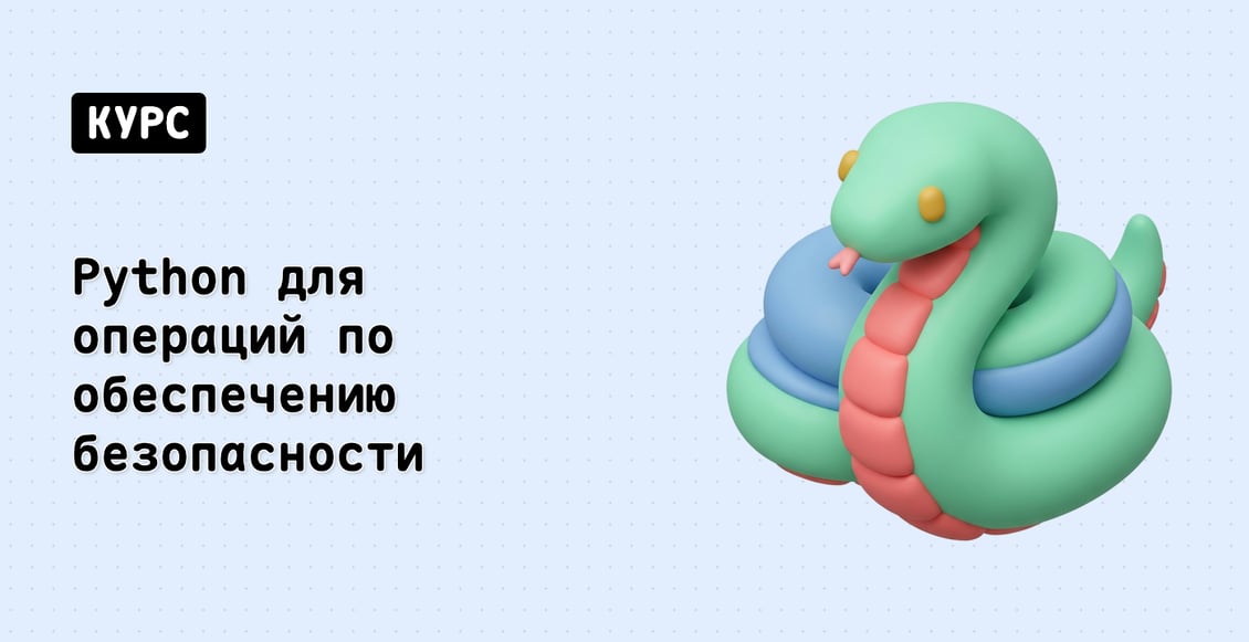 Python для операций по обеспечению безопасности