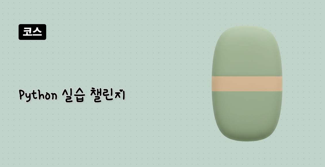 Python 실습 챌린지