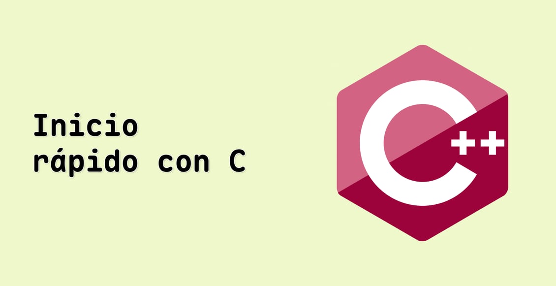 Inicio rápido con C++