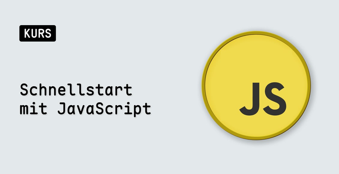 Schnellstart mit JavaScript
