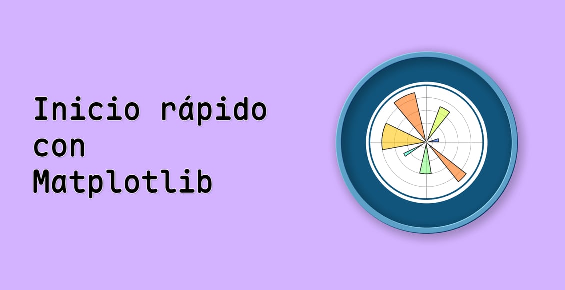 Inicio rápido con Matplotlib