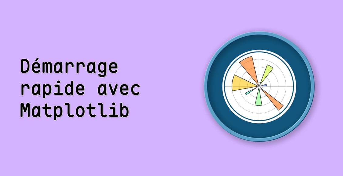 Démarrage rapide avec Matplotlib