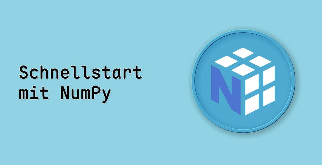 Schnellstart mit NumPy