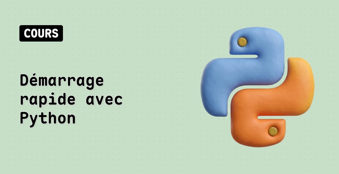 Démarrage rapide avec Python