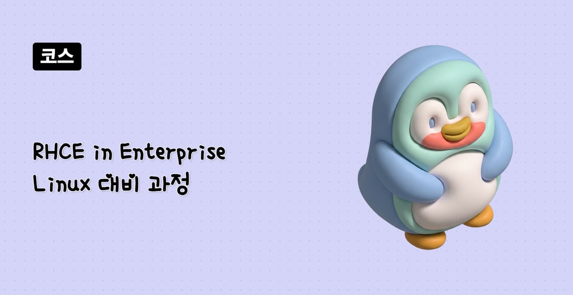 RHCE in Enterprise Linux 대비 과정 (EX342)