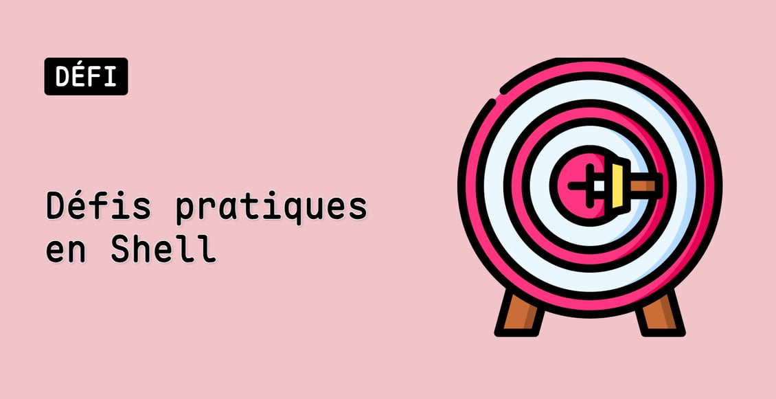 Défis pratiques en Shell