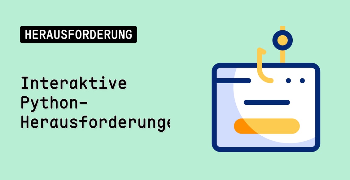 Interaktive Python-Herausforderungen