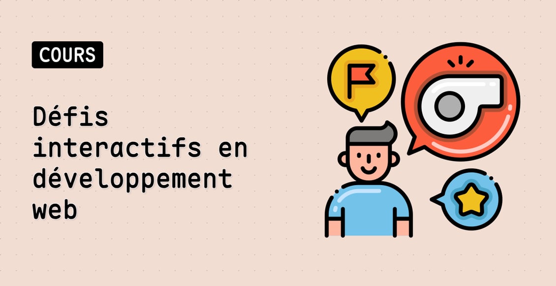 Défis interactifs en développement web