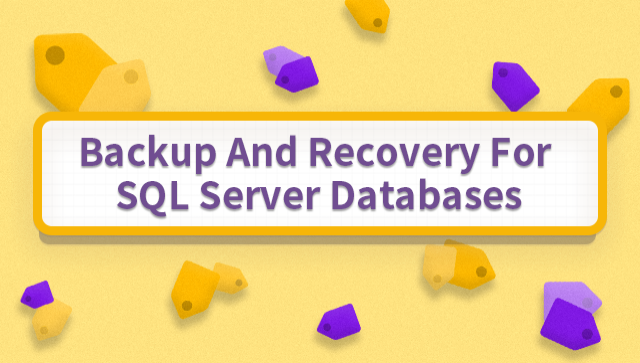 Backup and Recovery for SQL Server Databases